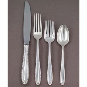 Alvin Southern Charm Sterling Silver 4 Pc Place Setting No Monogram
